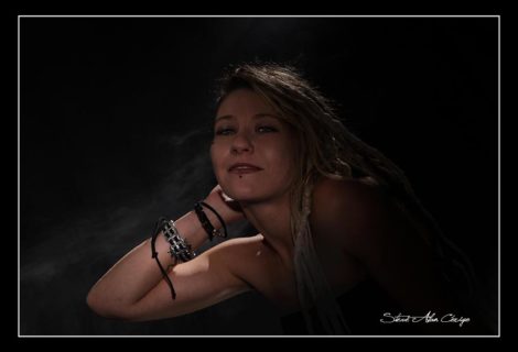 Shooting en studio avec Laureen