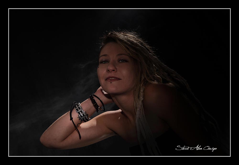 Shooting en studio avec Laureen